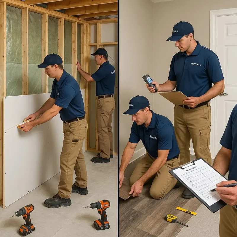 Repairs and Reconstruction process in Unicoi, TN